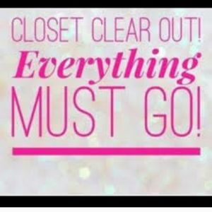 Closet clearout